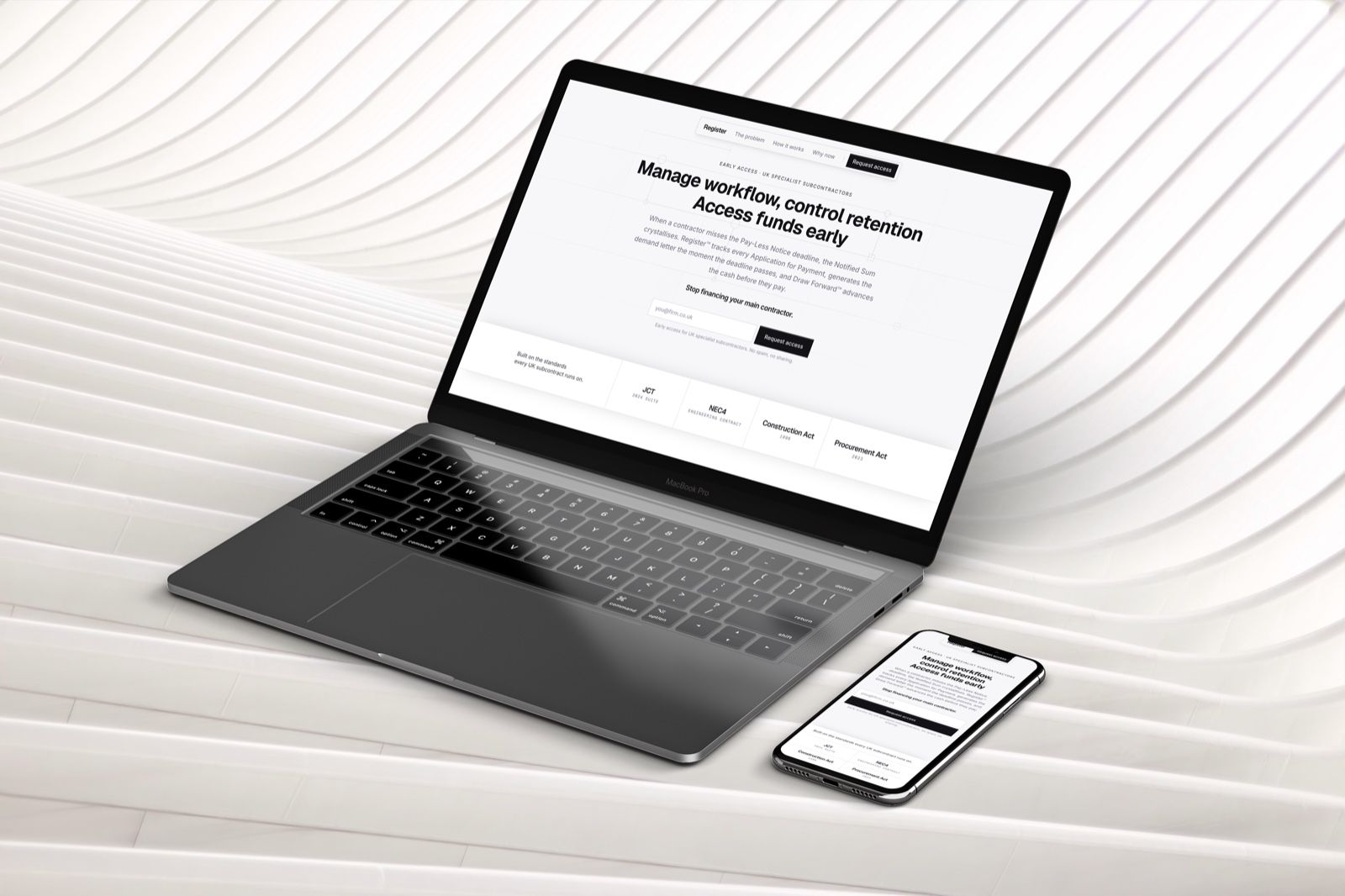 Register website